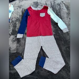 5t snug fit carters color block two piece pajama